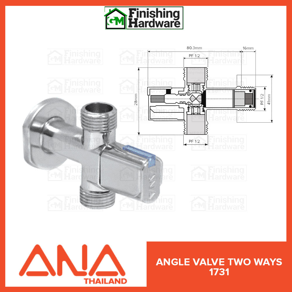 ANA Angle Valve Two Ways 1731