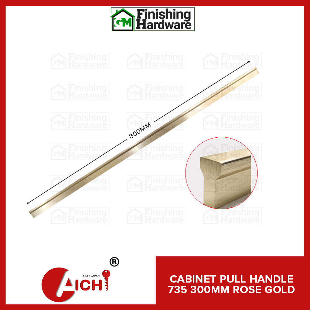 Cabinet Handle 735 Rose Gold