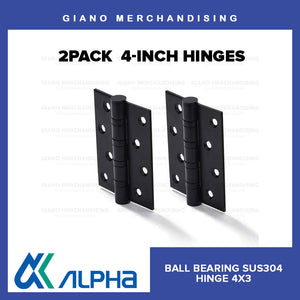 Alpha Ball Bearing Hinges (4x3x3.0mm)