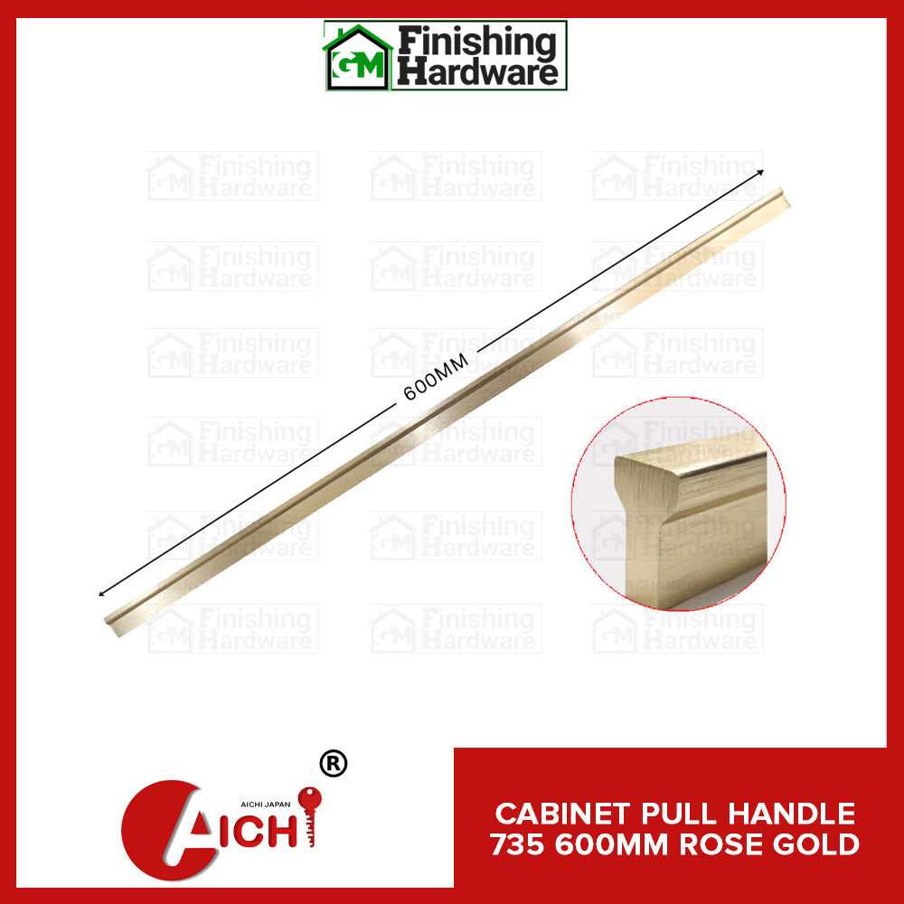 Cabinet Handle 735 Rose Gold