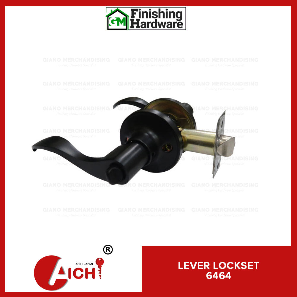 Aichi Lever Lockset 6464 MBK