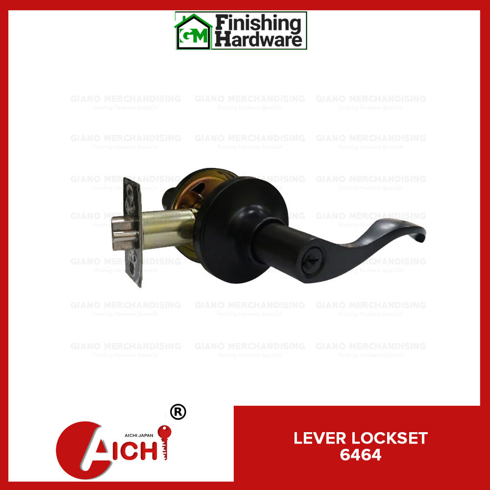Aichi Lever Lockset 6464 MBK