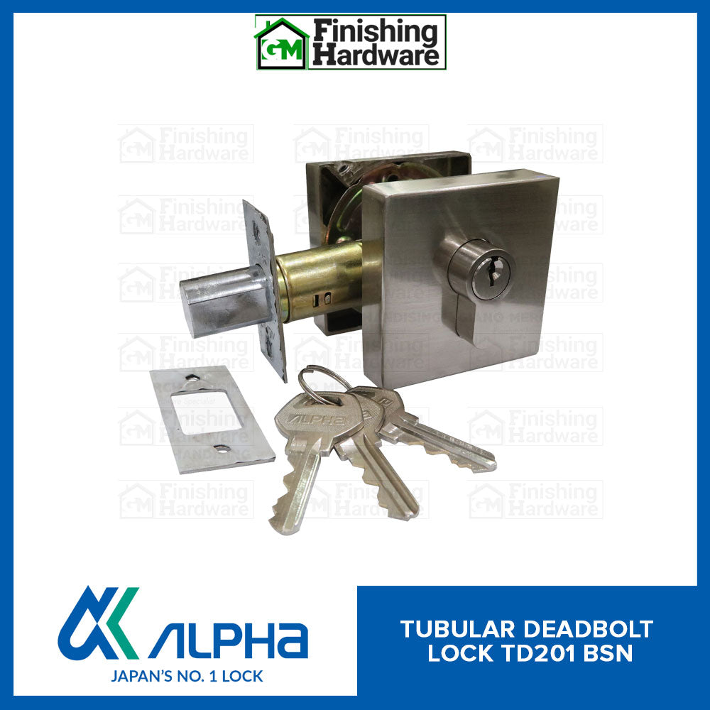 Alpha Tubular Deadbolt Lock TD201