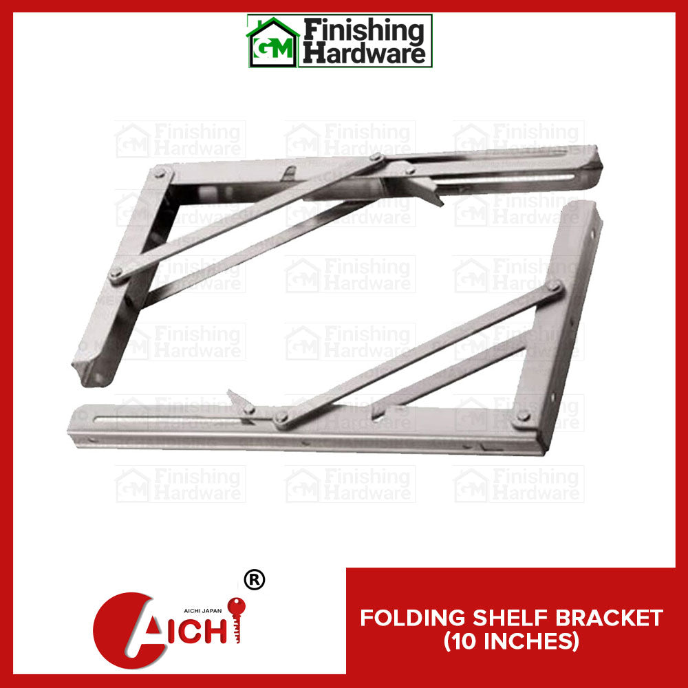 Folding Shelf Bracket 10"