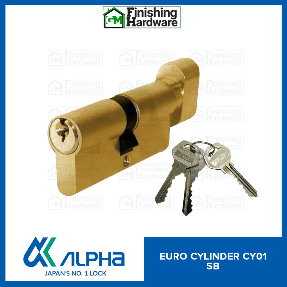 Alpha Euro Cylinder 70mm for Mortisse Lock