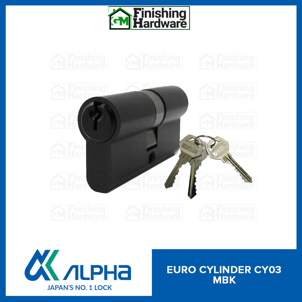 Alpha Euro Cylinder 70mm for Mortisse Lock