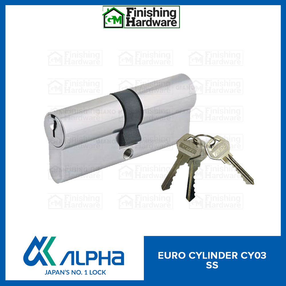 Alpha Euro Cylinder 70mm for Mortisse Lock