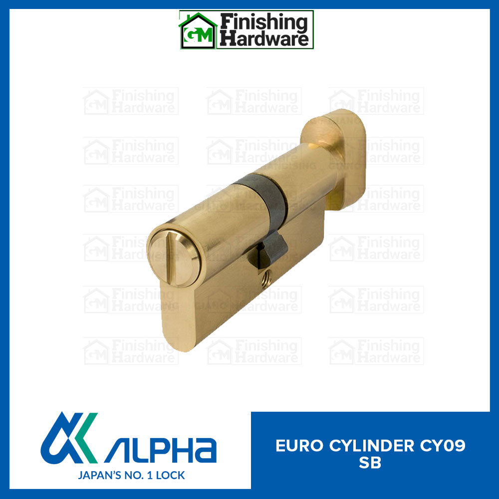 Alpha Euro Cylinder 70mm for Mortisse Lock