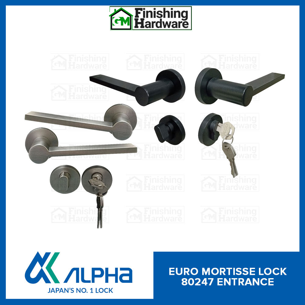 Alpha Euro Mortisse Door Lock 80247