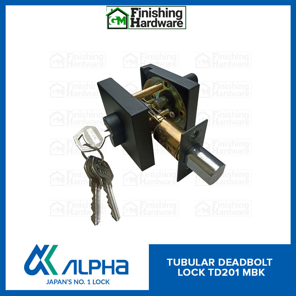 Alpha Tubular Deadbolt Lock TD201