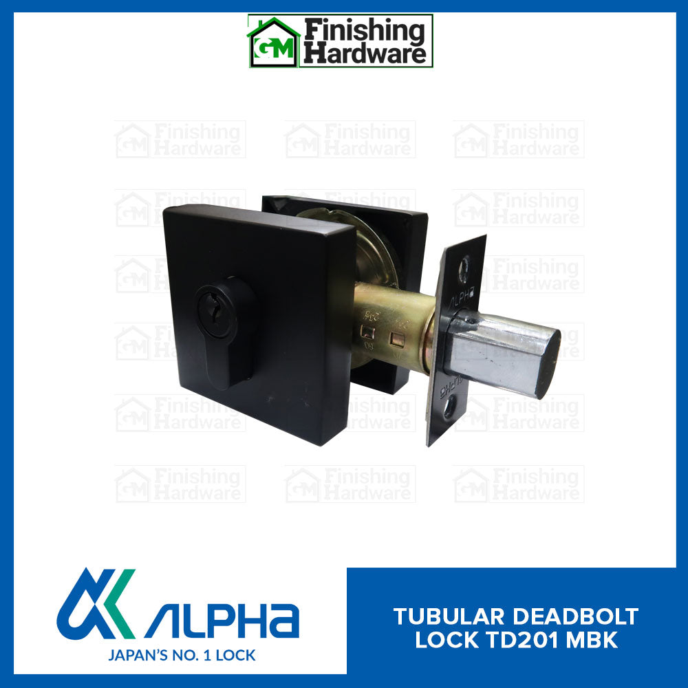 Alpha Tubular Deadbolt Lock TD201