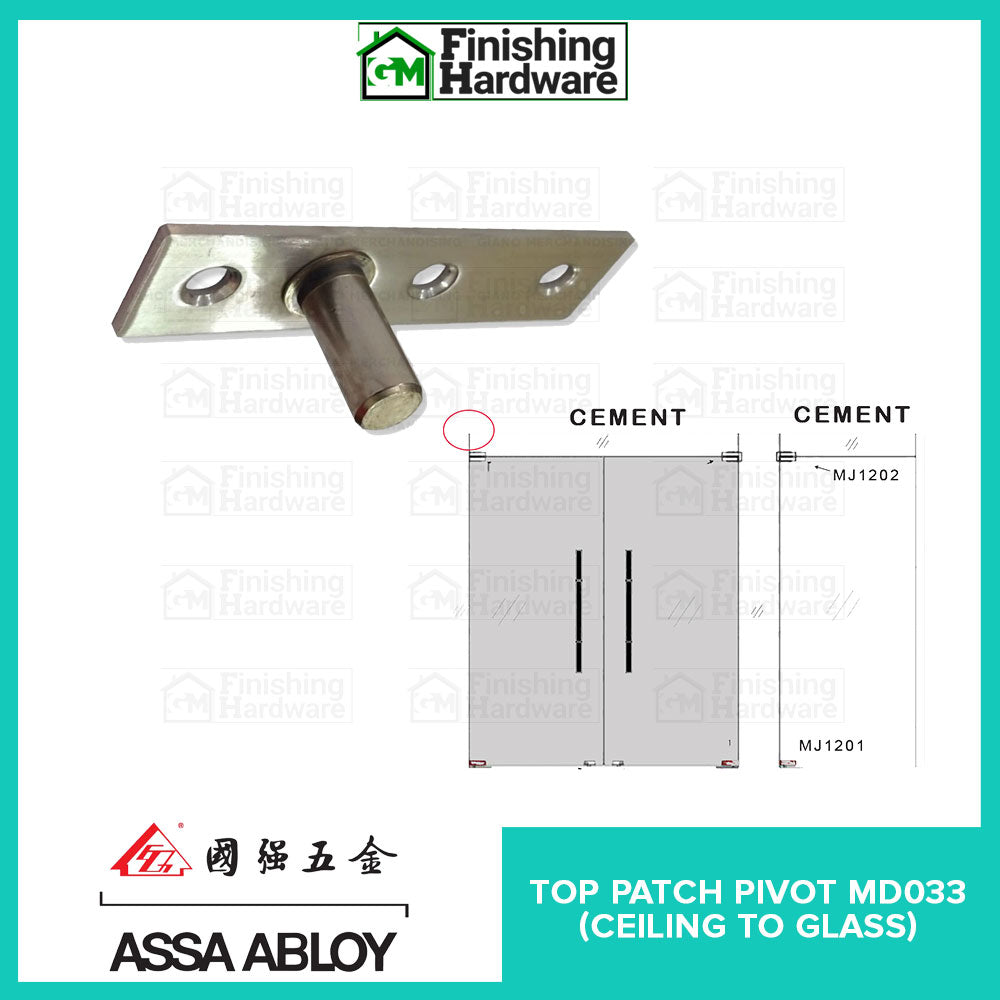 Assa Abloy Patch Door Fitting Set For Single Door