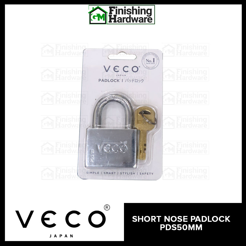 Veco Short Nose Padlock PDS (50MM)