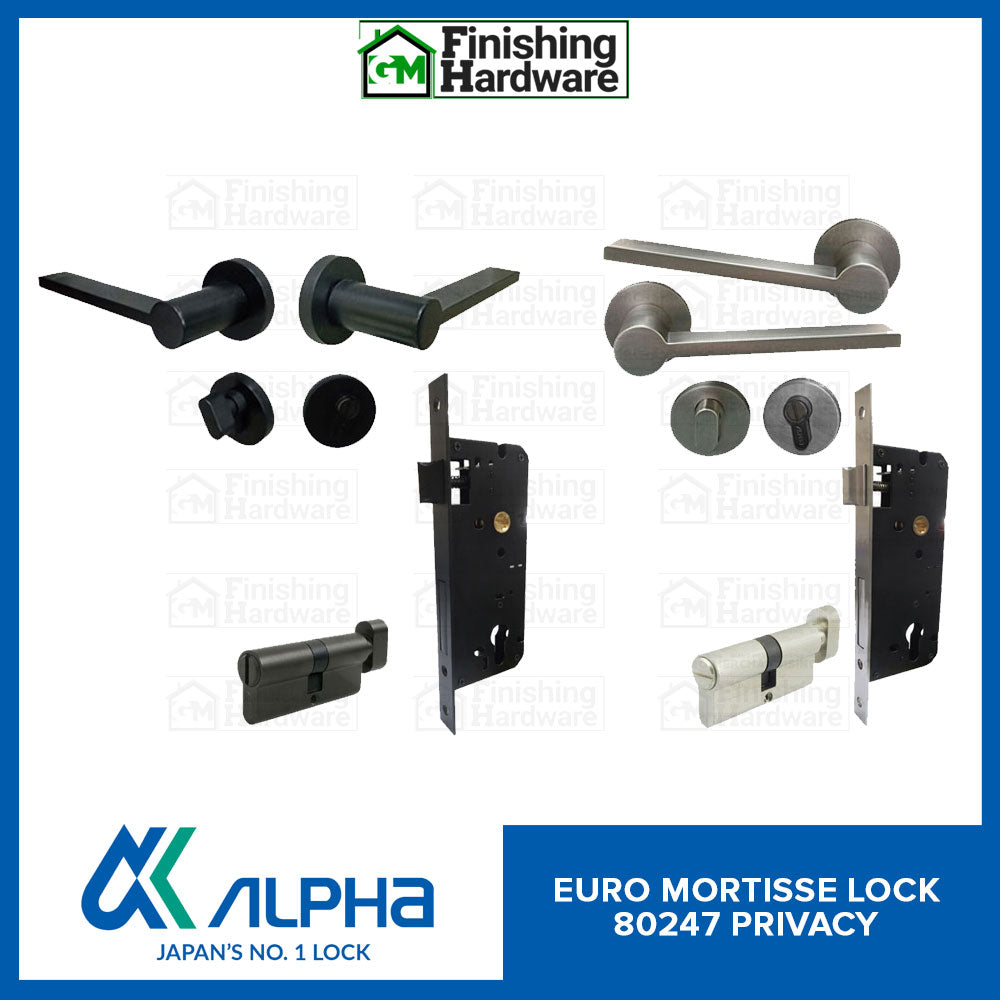 Alpha Euro Mortisse Door Lock 80247