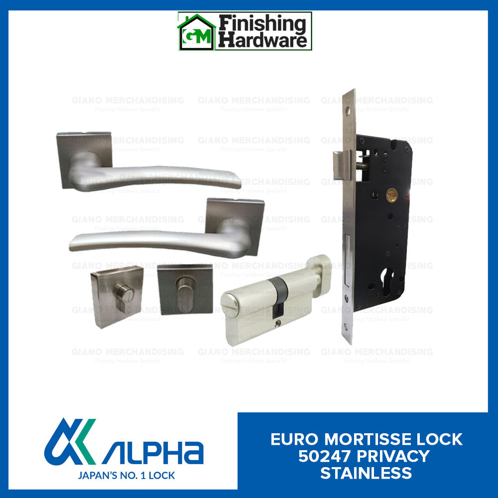 Alpha Euro Mortisse Door Lock 50247