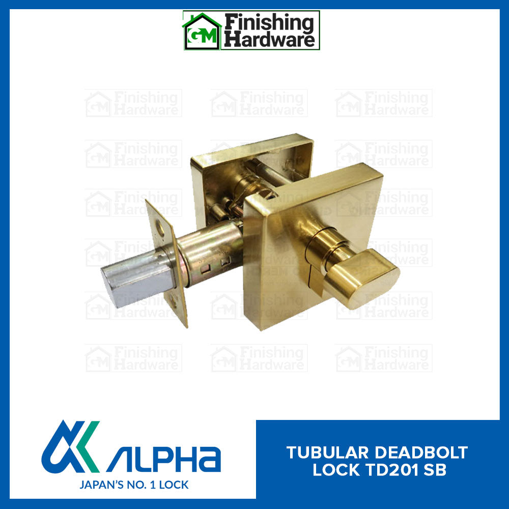 Alpha Tubular Deadbolt Lock TD201