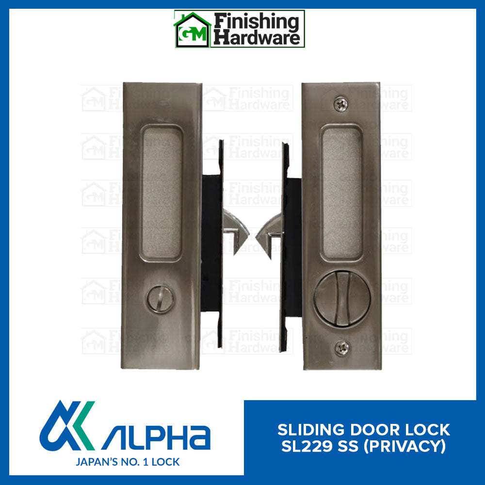Alpha Sliding Door Lock Square Type