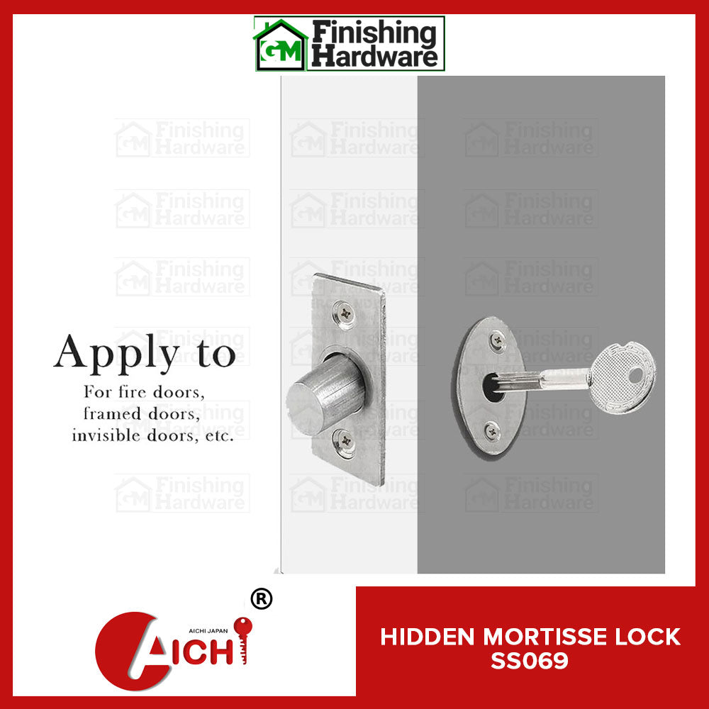 Aichi Hidden Mortisse Door Lock SS069