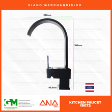 Load image into Gallery viewer, ANA Kitchen Faucet 15072 MBK
