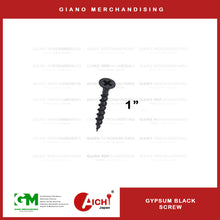 Load image into Gallery viewer, Gypsum Black Screw (Pointed Tip)

