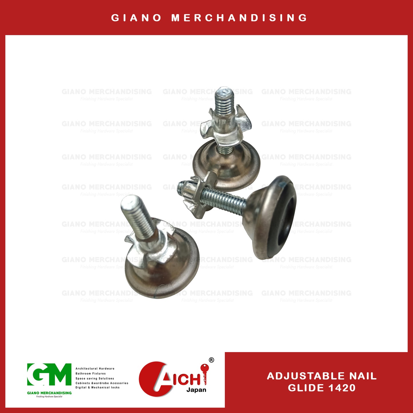 Adjustable Glider 1420.26mm (12pcs/pack)