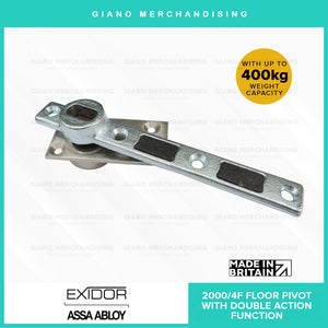 Exidor 2000/4F Floor Pivot Hinge with Double Action Function
