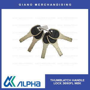 Alpha Entrance Thumb Latch Lockset 3690 FL