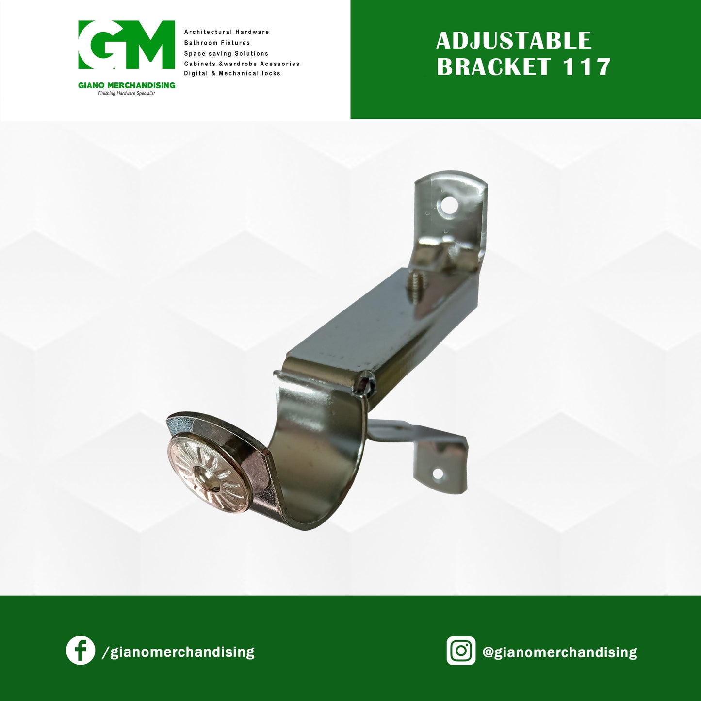 Adjustable Bracket 117 (2pcs)