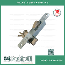 Load image into Gallery viewer, Facchinetti Hook Lock with Double Cylinder
