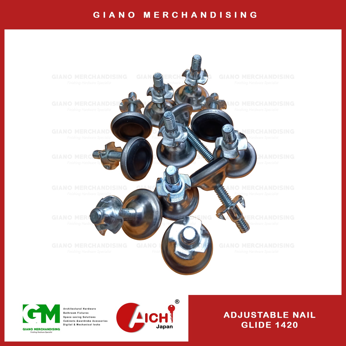 Adjustable Glider 1420.26mm (12pcs/pack)
