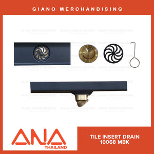 ANA Linear Floor Tile Insert Drain