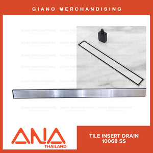 ANA Linear Floor Tile Insert Drain