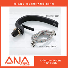 Load image into Gallery viewer, ANA Bathroom Lavatory Mixer 14014 MBK
