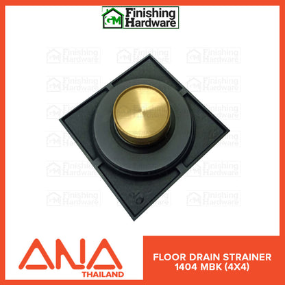 ANA Floor Drain Strainer 1404 MBK (4x4)