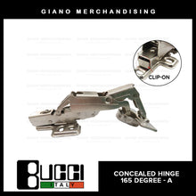 Load image into Gallery viewer, BUCCI Hydraulic Concealed Hinge 165A Degree(1pc)
