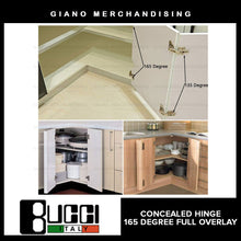 Load image into Gallery viewer, BUCCI Hydraulic Concealed Hinge 165A Degree(1pc)
