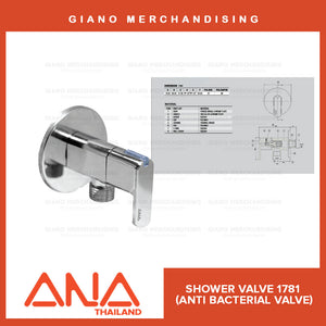 Ana Shower Valve 1781