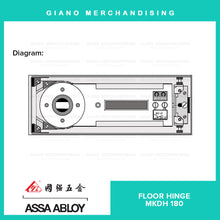 Load image into Gallery viewer, Assa Abloy Floor Hinge MKDH180
