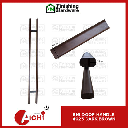 Big Door Handle 4025 Dark Brown