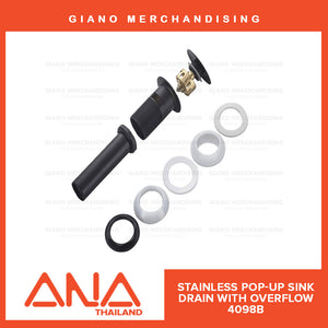 ANA Pop-Up Sink Drain 4098B