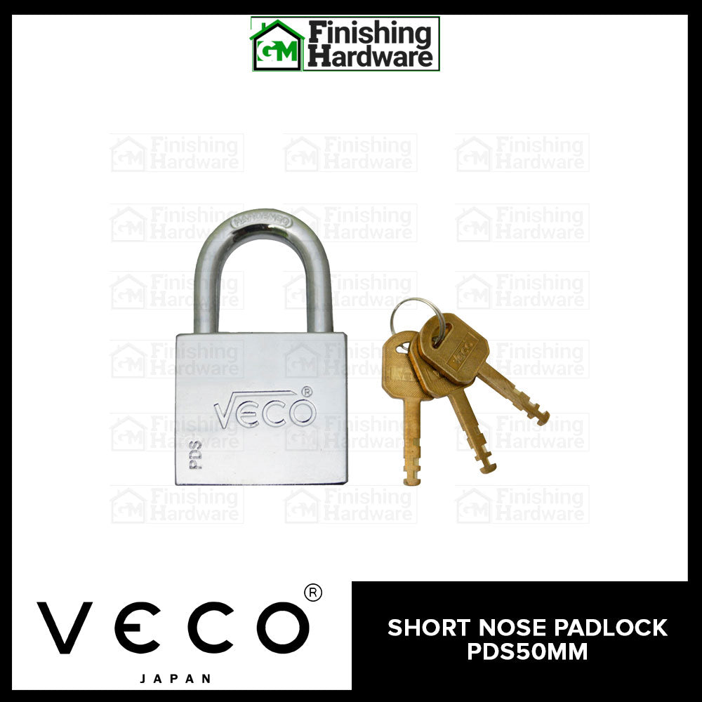 Veco Short Nose Padlock PDS (50MM)