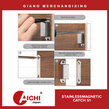 Load image into Gallery viewer, Stainless Steel Magnetic Catch
