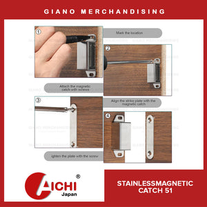 Stainless Steel Magnetic Catch