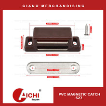 Load image into Gallery viewer, Aichi PVC Magnetic Catches 527
