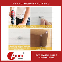 Load image into Gallery viewer, Plastic Shelf Support 5613 (100pcs/pack)
