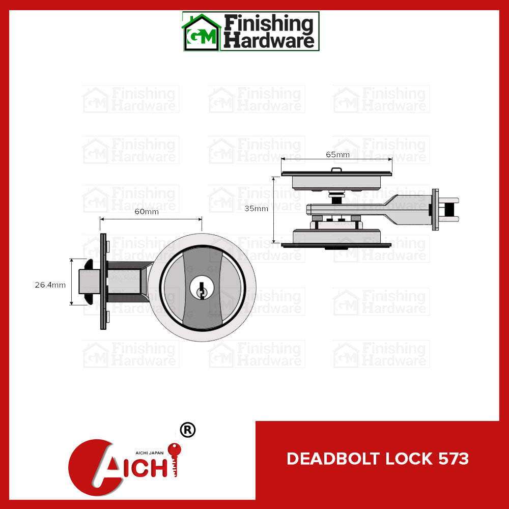 Aichi Deadbolt Door Lock 573