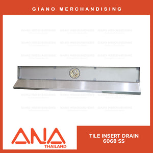 ANA Linear Floor Tile Insert Drain