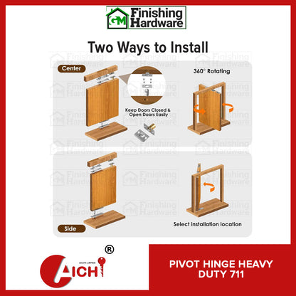 Pivot Door Hinge Heavy Duty 711