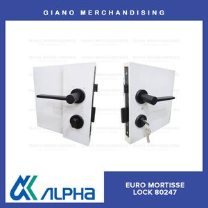 Alpha Euro Mortisse Door Lock 80247