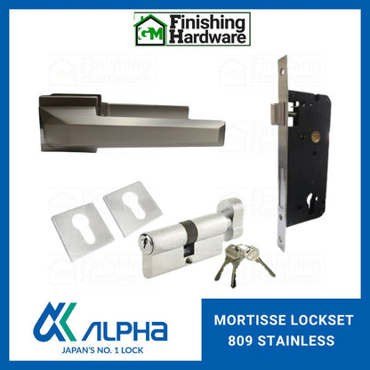 Alpha Mortisse Door Lockset 809